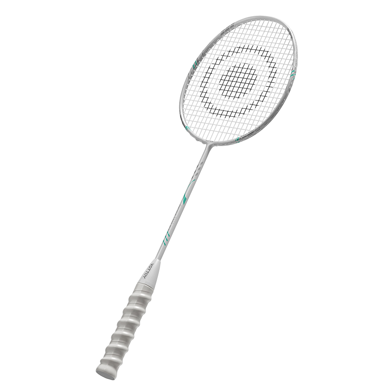 YOTTOY 极光成人专业级全碳素超轻耐打球拍（5U单拍） ymqp2411x1A00067522i002 667*205mm  银白（单位：拍）