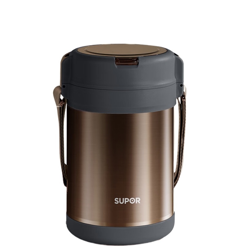 苏泊尔（SUPOR） 保温提锅 KFV22AB10 2.2L  流光黑（单位：个）