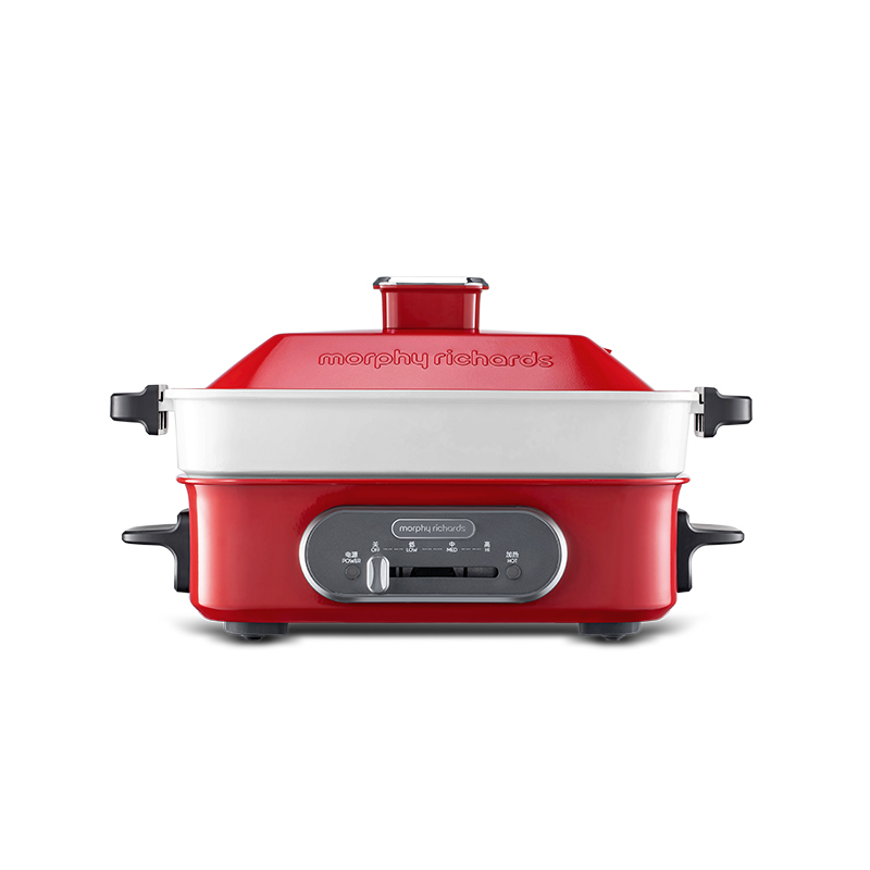 摩飞电器（Morphyrichards） 多功能锅 MR9088 容量：2.5L  红色（单位：个）