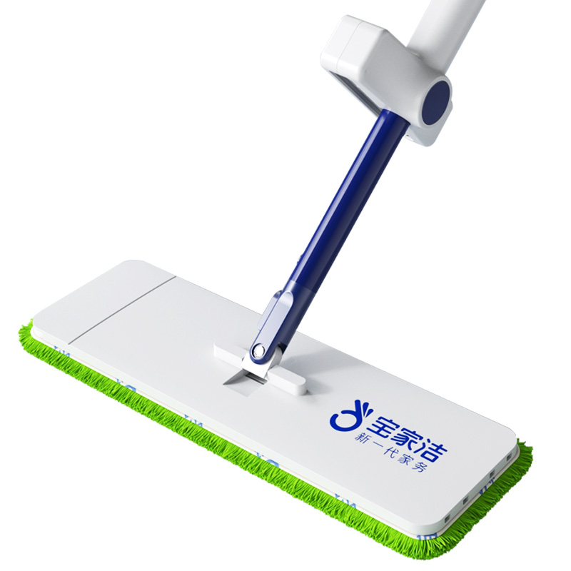 宝家洁（BAOJIAJIE） 轻巧免手洗平拖 F58/XF04 拖把*1，替换布*2  绿色（单位：个）