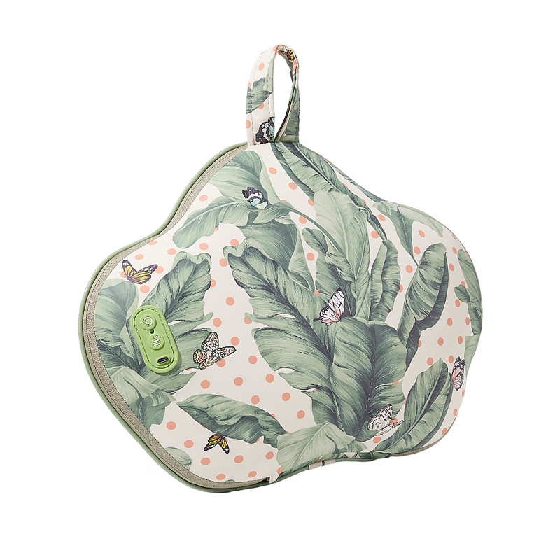 罗莱健康 按摩器 雨林蕉影云朵腰腹 1.4KG 绿色（单位：台）