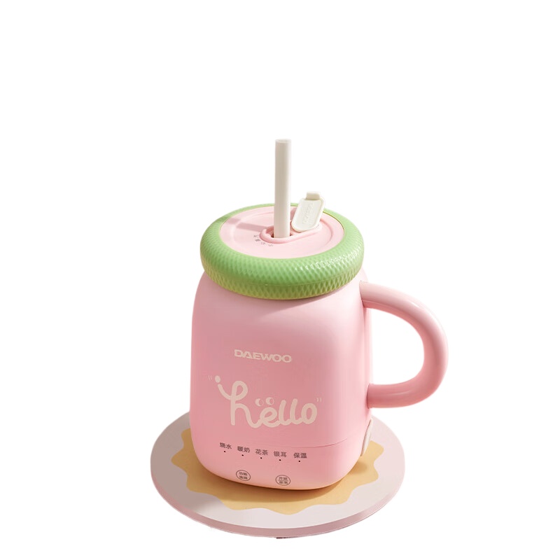 大宇（DAEWOO） 电热水杯 D15 300ml 粉色（单位：个）