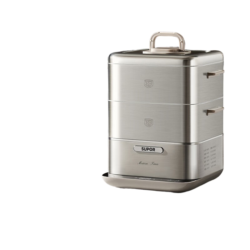 苏泊尔（SUPOR） 电蒸锅 ZN23FC660 12L 银色（单位：个）