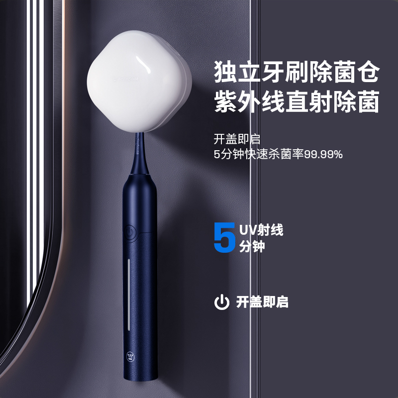 西屋（Westinghouse） 西屋电动牙刷 WT-508 28*247.5mm  白色（单位：支）
