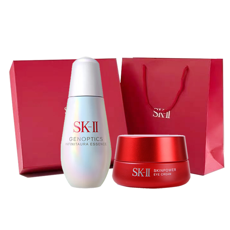 神仙水（SK-II） 护肤礼盒 ZB-007【专柜款】 小灯泡50ml+眼霜15g 混色（单位：盒）