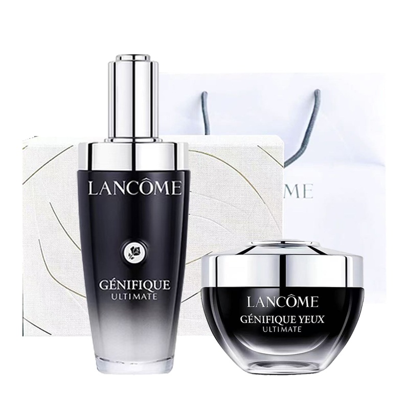 兰蔻（LANCOME） 小黑瓶眼护明星套装 ZB-017【专柜款】 50ml+20ml 黑色（单位：盒）