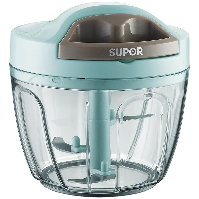 苏泊尔（SUPOR） 手动拉蒜蔬菜料理器 KG65AB10 650ML  水蓝色（单位：个）