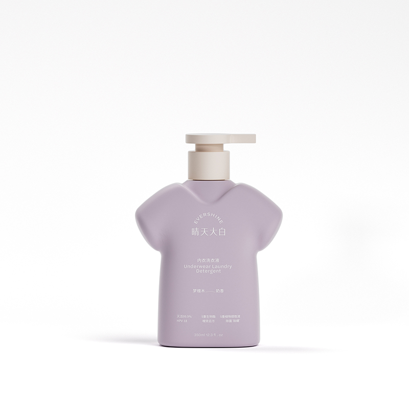 evershine 内衣洗衣液专用液抗菌 梦檀木奶香 350ml*1 紫色（单位：瓶）