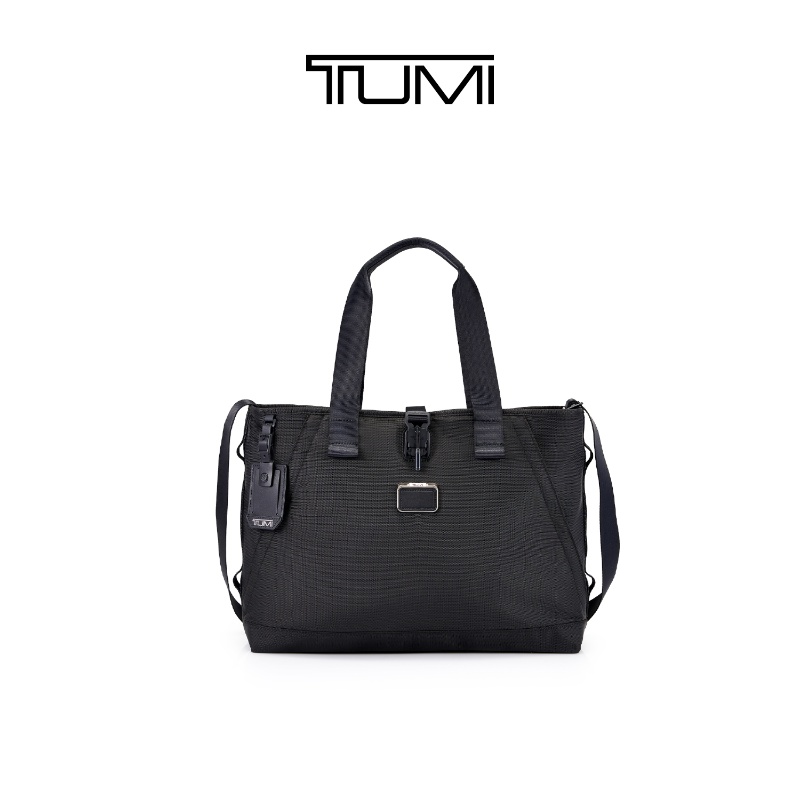 途明（TUMI） Alpha Bravo男士托特包休闲通勤手提包 0232712DE 33cmx44cmx12.75cm 黑色（单位：个）