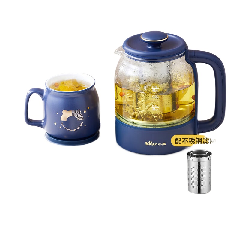 小熊（Bear） 养生壶 YSH-C08V1 0.8L 蓝色（单位：个）
