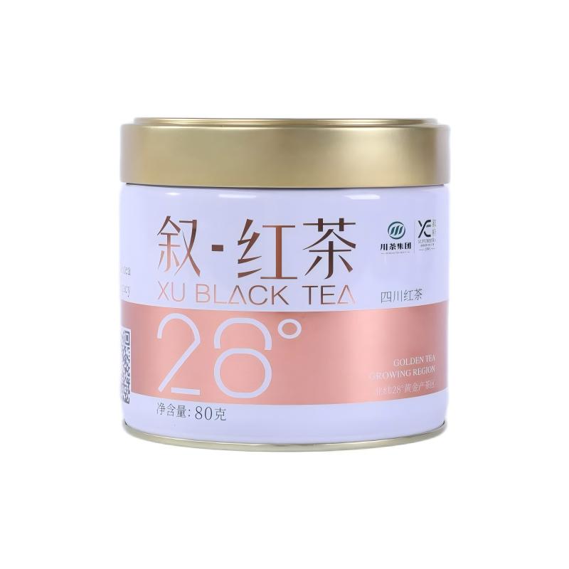 叙府 （三星） 红茶 80g 茱萸粉（单位：听）