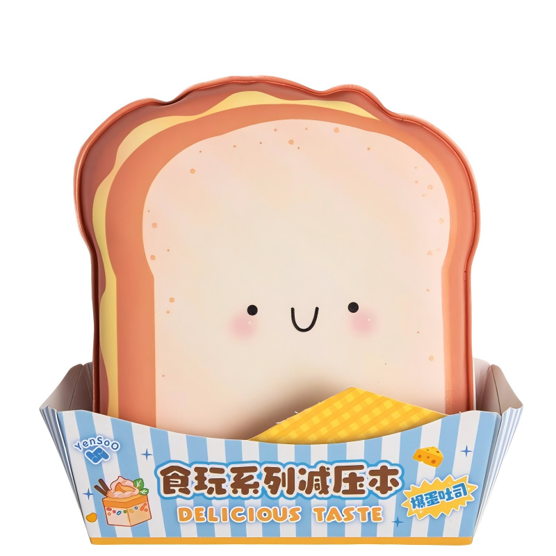 童益星 解压便利签 爆蛋吐司1本装 1本/80张 混色（单位：本）