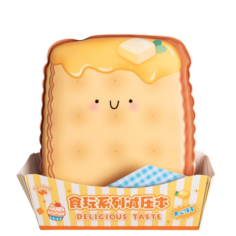 童益星 解压便利签 夹心饼干1本装 1本/80张 混色（单位：本）