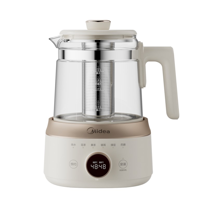 美的（Midea） 养生壶 MK-YS15B201 1.5L  白色（单位：台）