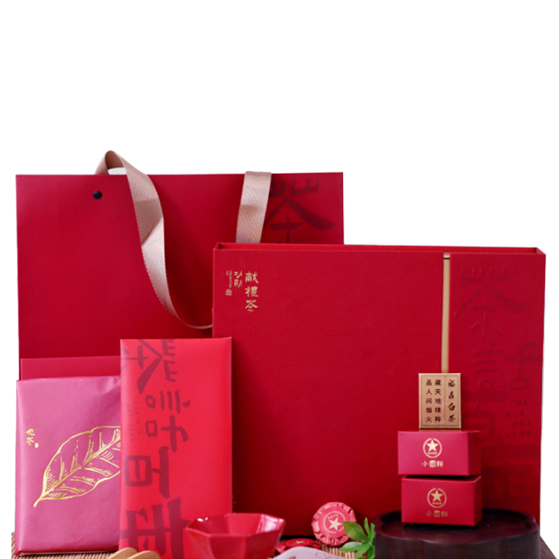 茶吉缘 藏兮茶话百年献礼茶 白茶 250g（200g*1饼/5g*10饼）  （单位：盒）