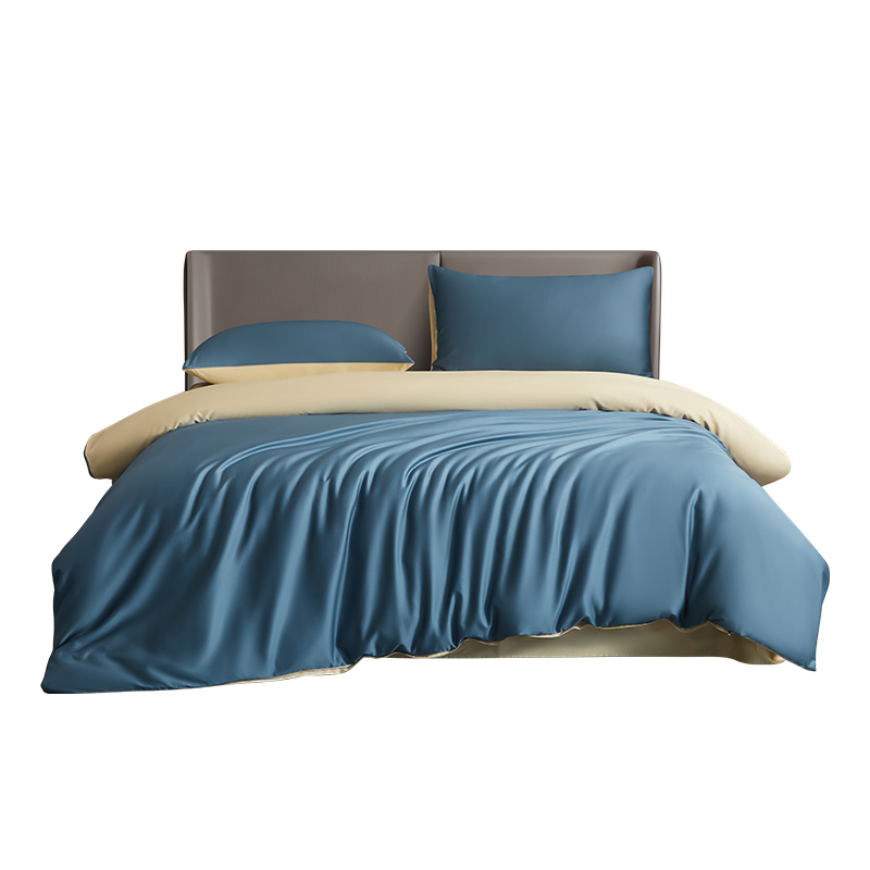 Topciy 60支长绒棉四件套-谧蓝   TX-TJ002 被套：200*230cm 深蓝色（单位：套）