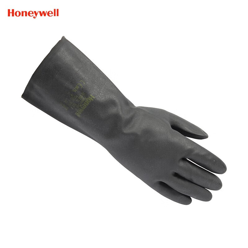 霍尼韦尔（Honeywell）  氯丁橡胶防化手套  2095020 9码 黑色（单位：双）