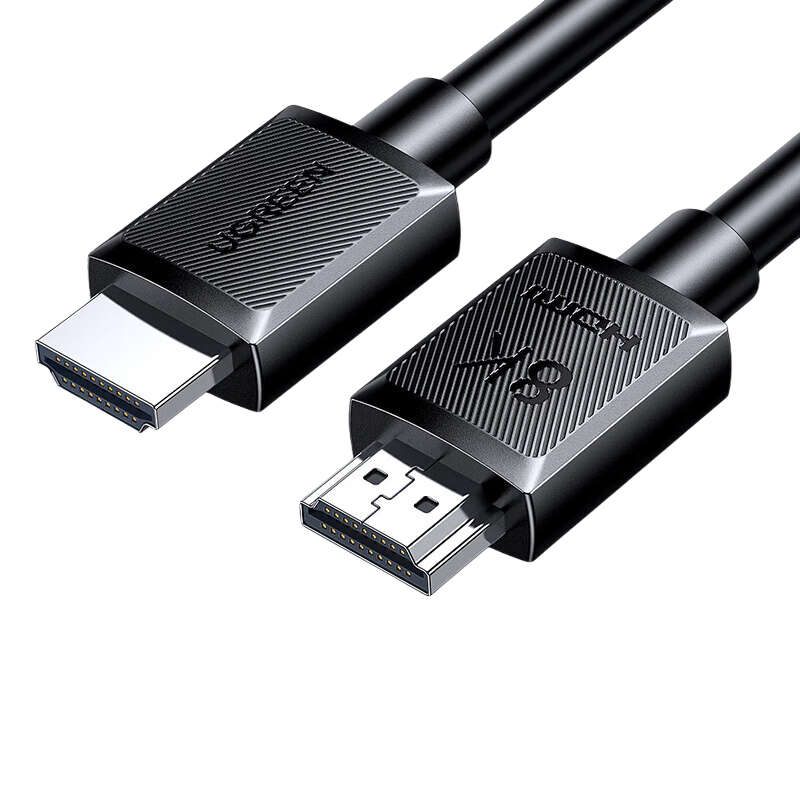 绿联（UGREEN） HDMI线2.1版高清视频连接线 45433 3米 黑色（单位：个）