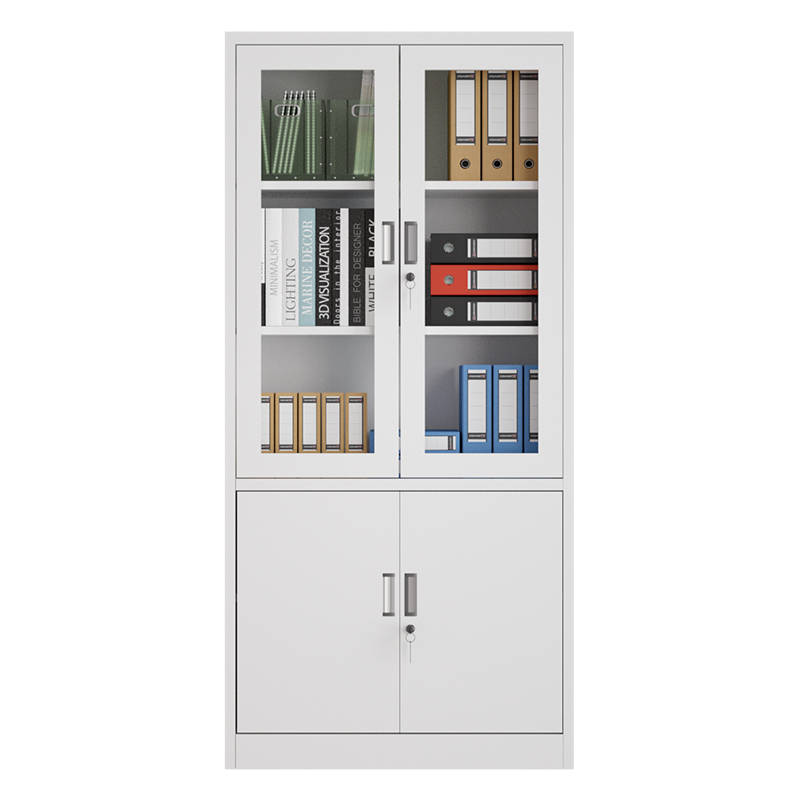 企诺 凭证资料柜文件柜大器械柜 QNGa01A1-04PA 0.5mm-850*390*1800mm  灰白色（单位：个）