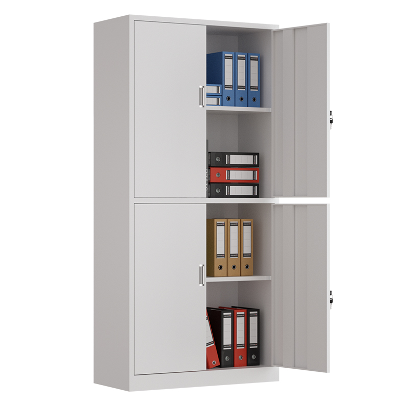 企诺 企诺 凭证资料柜文件柜通双节柜 QNGa03A1-04PA 0.5mm-850*390*1800mm 灰白色（单位：个）