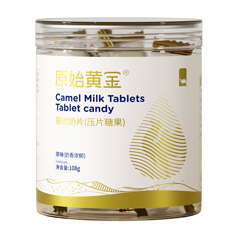 原始黄金 驼奶片 奶片1罐 108g/罐 白色（单位：罐）