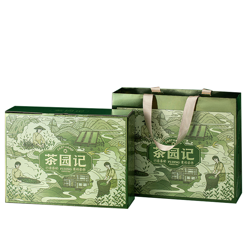 茶吉缘 藏兮 茶园记白牡丹 白茶 300g  （单位：盒）