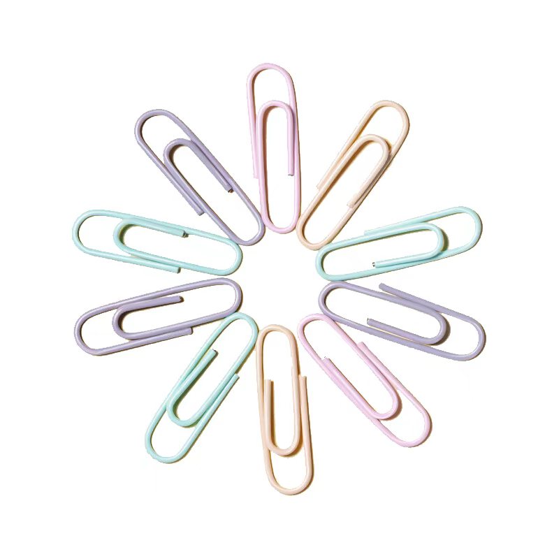 得力(deli) 彩色回形针 0024 100枚*3盒 混色（单位：组）