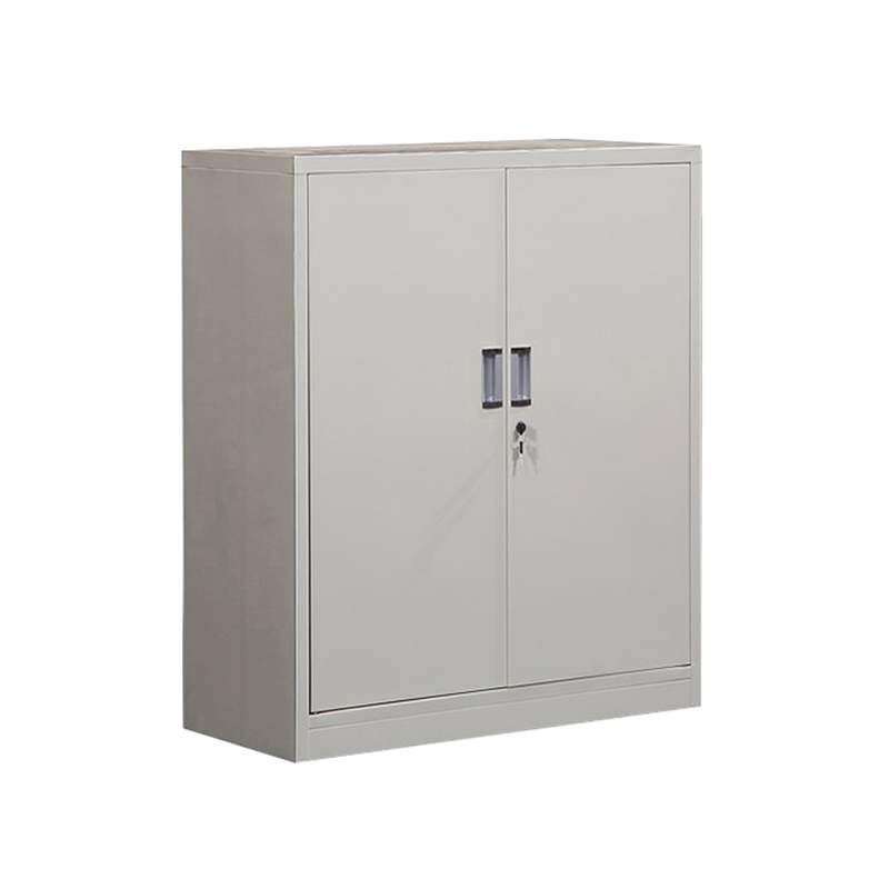 企诺 办公文件柜档案柜矮柜分双节下节柜  QNGa16A1-04PA 850*390*925mm|0.4mm  灰白色（单位：个）