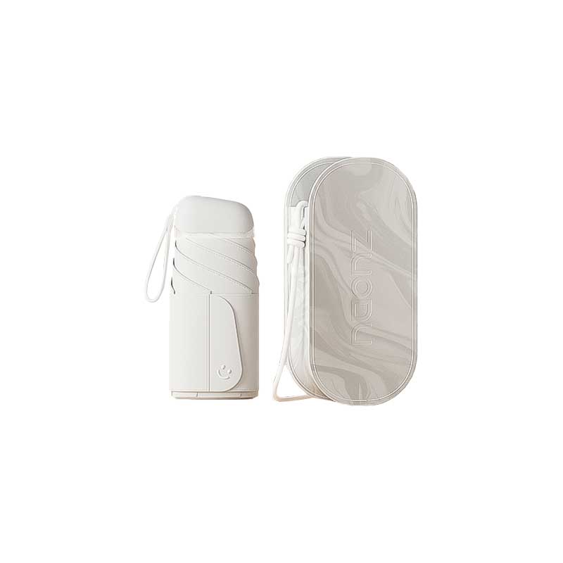 左都（ZUODU） 雨伞 ZD208 46cm*6骨 六折 奶茶灰（单位：把）