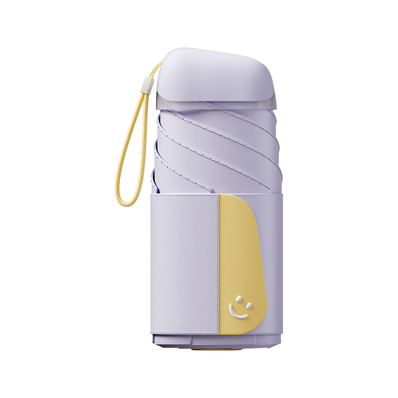 左都（ZUODU） 雨伞 ZD2546 46cm*6骨 六折 紫色（单位：把）