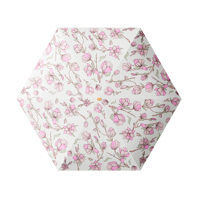 左都（ZUODU） 雨伞 ZD2507 46cm*6骨 六折 兰香（单位：把）