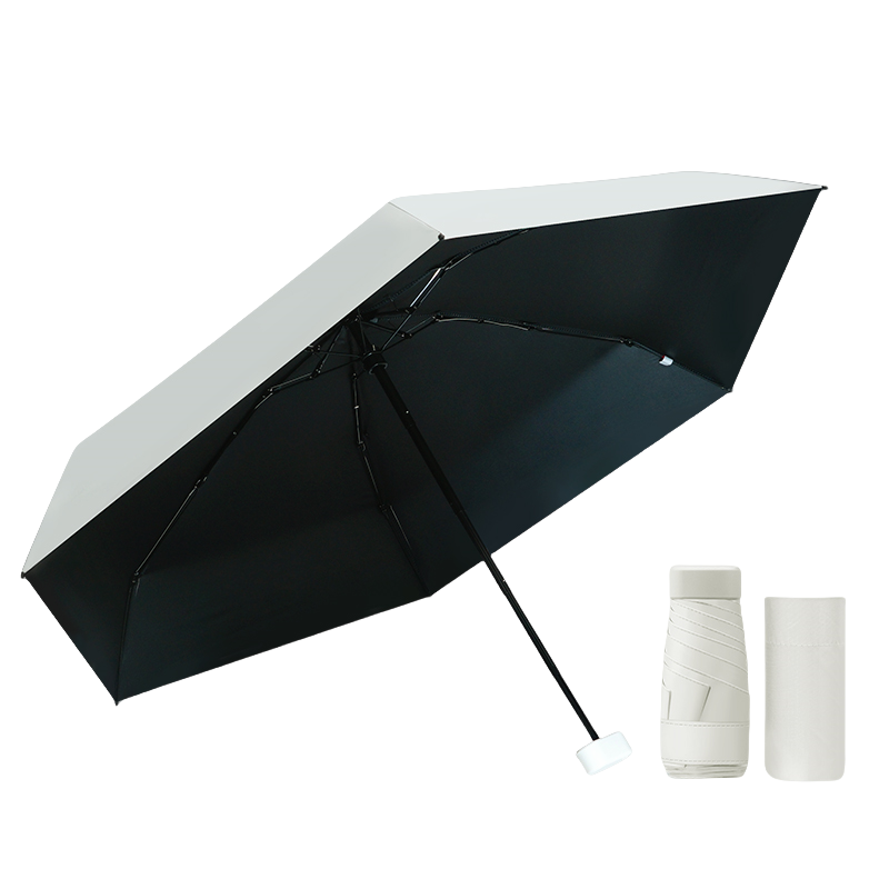 红叶（Hong Ye） 五折迷你超扁晴雨伞 2836 50cm*6K 混色（单位：把）