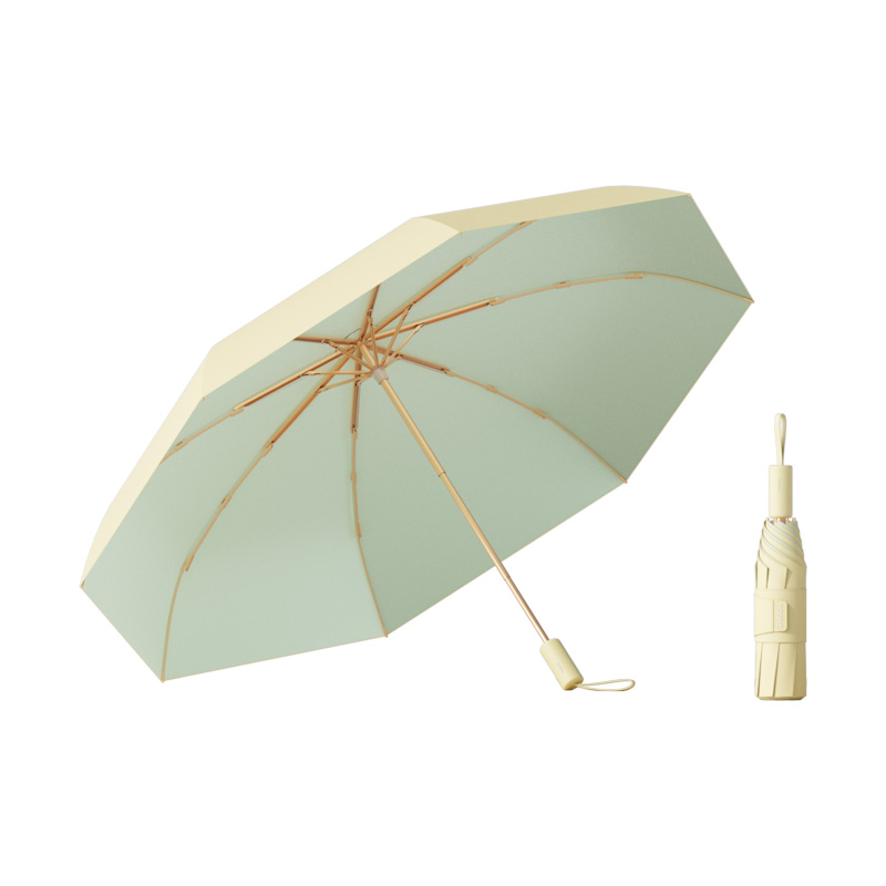 左都（ZUODU） 雨伞 ZD2510 49cm*10骨 三折 蜜瓜布丁（单位：把）