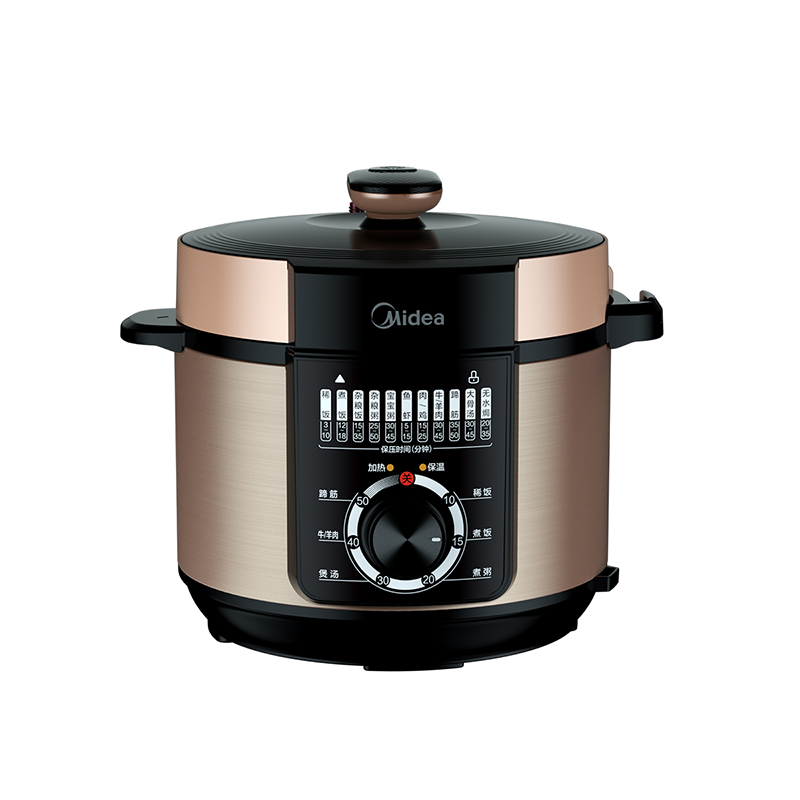 美的（Midea） 电压力锅 MY-YL60M138 6L  香槟色（单位：台）