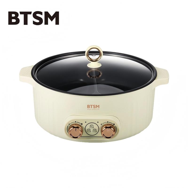 BTSM 鸳鸯电煮锅 BTZL-8986 6L 白色（单位：台）