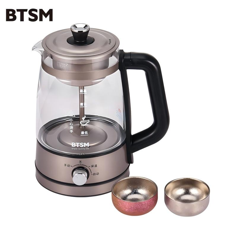 BTSM 纯钛煮茶器套装（三件套） BTZC-J1300（套装） 1.3L 灰色（单位：套）