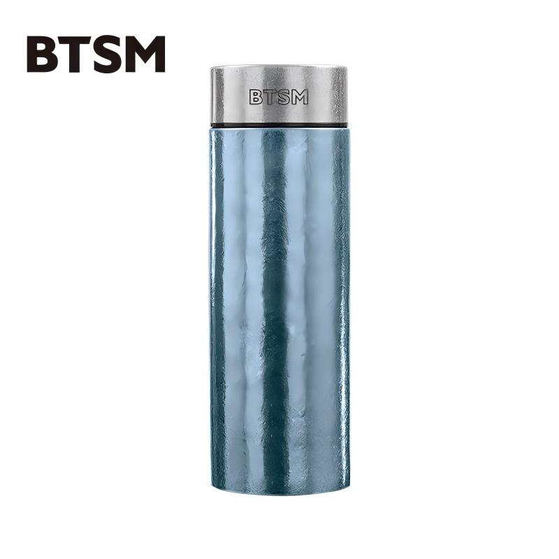 BTSM 钛保温杯小冰花 BTBW-TX083 300ml 蓝色（单位：个）