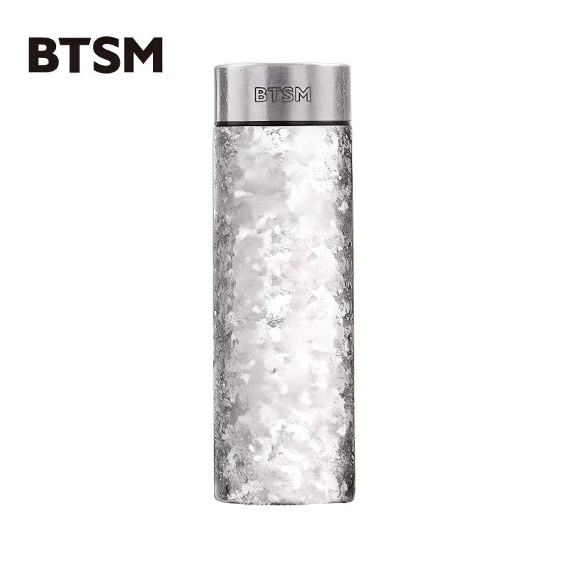 BTSM 钛保温杯大冰花 BTBW-TD003 额定容量：300ml 银色（单位：个）