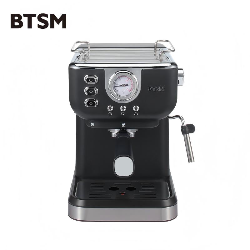 BTSM 压力咖啡机 BTKF-J1051L 额定功率：1050W 黑色（单位：台）