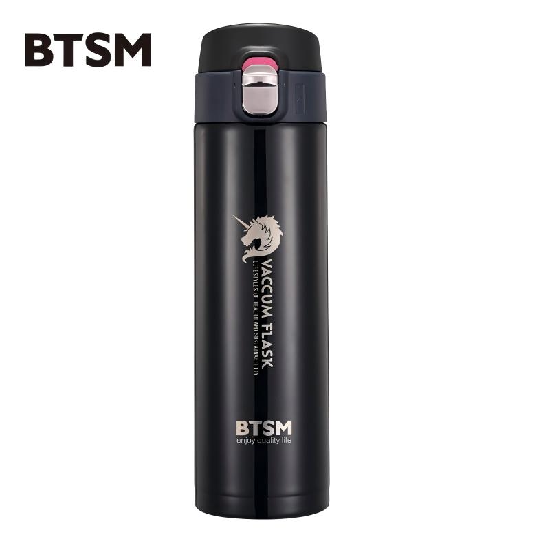 BTSM 麦尔斯保温杯 BTB-1709 500ML 黑色（单位：个）