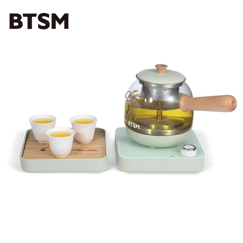 BTSM 电热水壶 BTZC-602A 壶体*1陶瓷杯*3 绿色（单位：套）