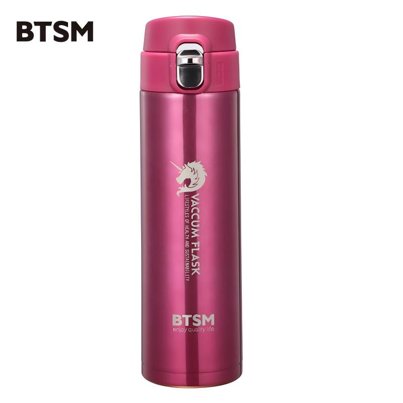 BTSM 麦尔斯保温杯 BTB-1709 500ML 佳人粉（单位：个）