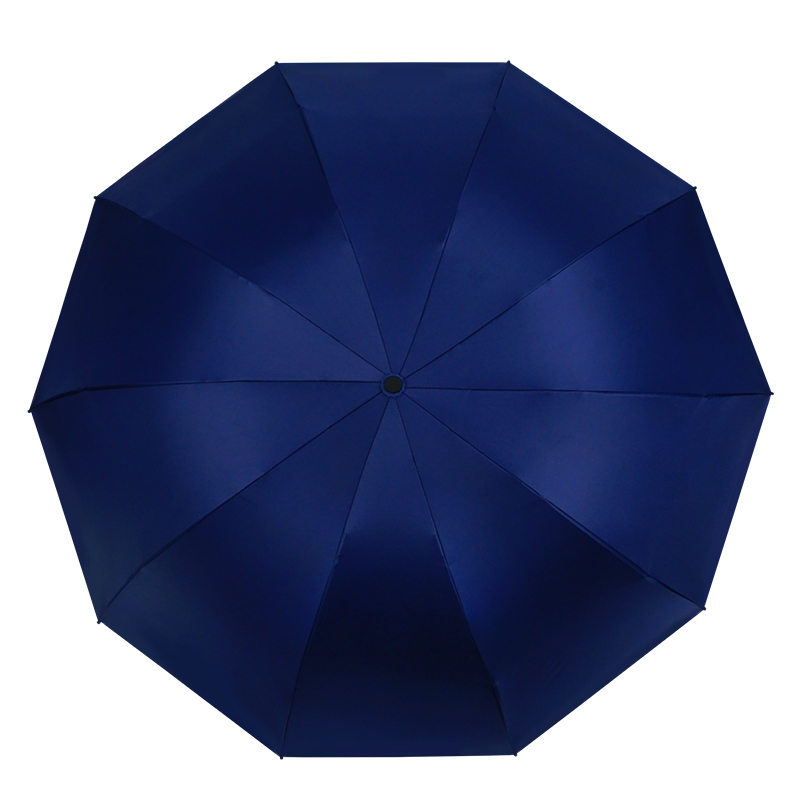 红叶（Hong Ye） 三折PG黑胶晴雨伞 2832 61cm*10K 混色（单位：把）