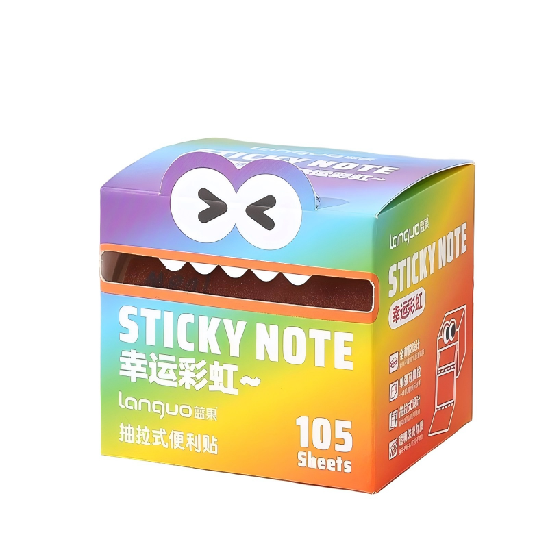 童益星 抽拉贴纸 幸运彩虹 1盒/105贴  混色（单位：盒）
