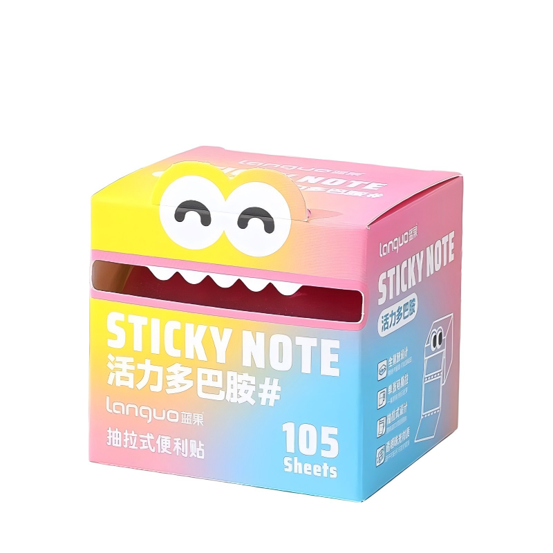 童益星 抽拉贴纸 活力多巴胺 1盒/105贴 混色（单位：盒）