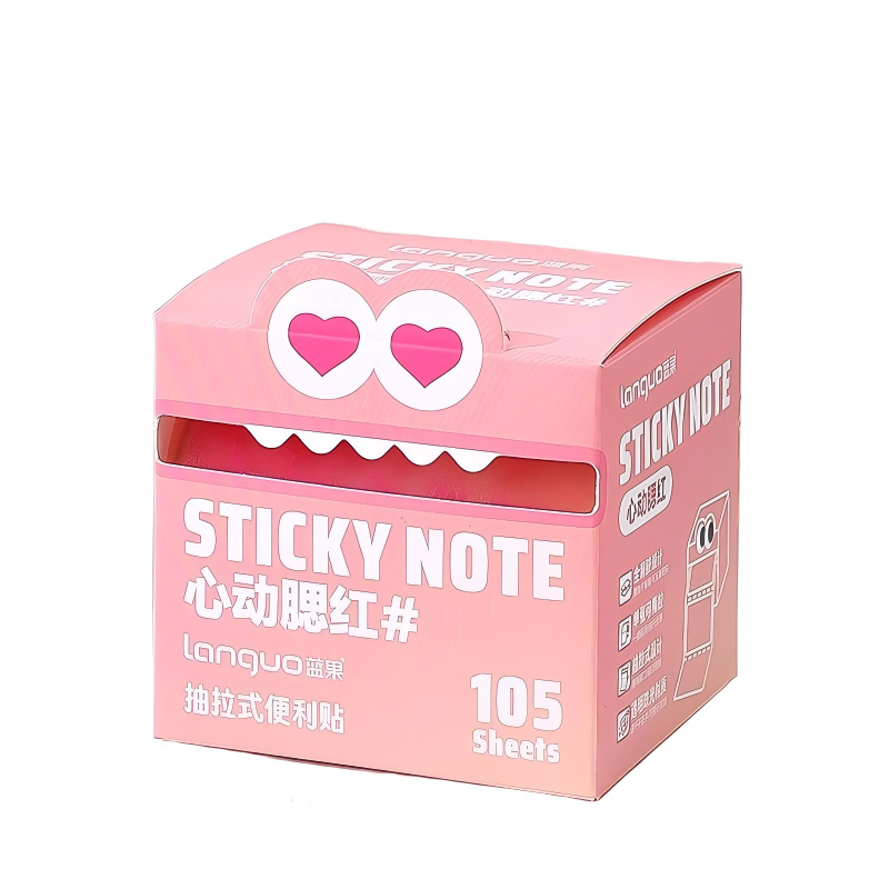 童益星 抽拉贴纸 心动腮红 1盒/105贴  粉色（单位：盒）