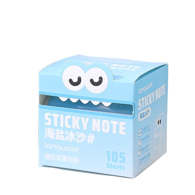 童益星 抽拉贴纸 海盐冰沙 1盒/105贴 蓝色（单位：盒）