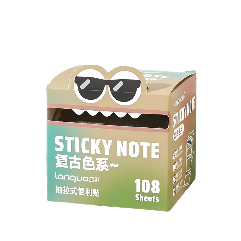 童益星 抽拉贴纸 复古系列 1盒/108贴 混色（单位：盒）