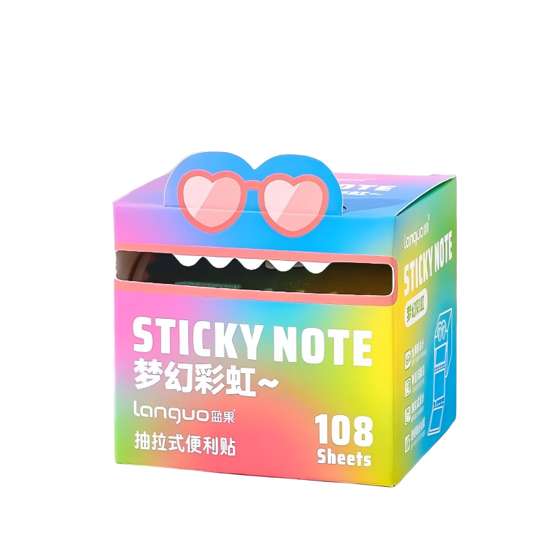 童益星 抽拉贴纸 梦幻彩虹 1盒/108贴 混色（单位：盒）