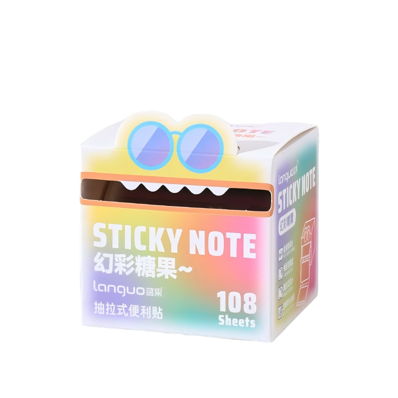 童益星 抽拉贴纸 幻彩糖果 1盒/108贴 混色（单位：盒）